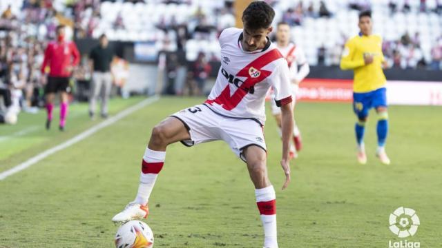 Óscar Valentín, jugador del Rayo Vallecano. Foto: La Liga