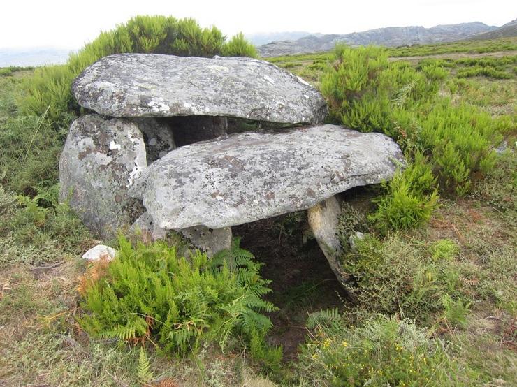 El dolmen Casa da Moura de Entrimo (Cedida).