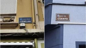 Historia de dos calles de A Coruña: calle Cuento y travesía de la Cormelana