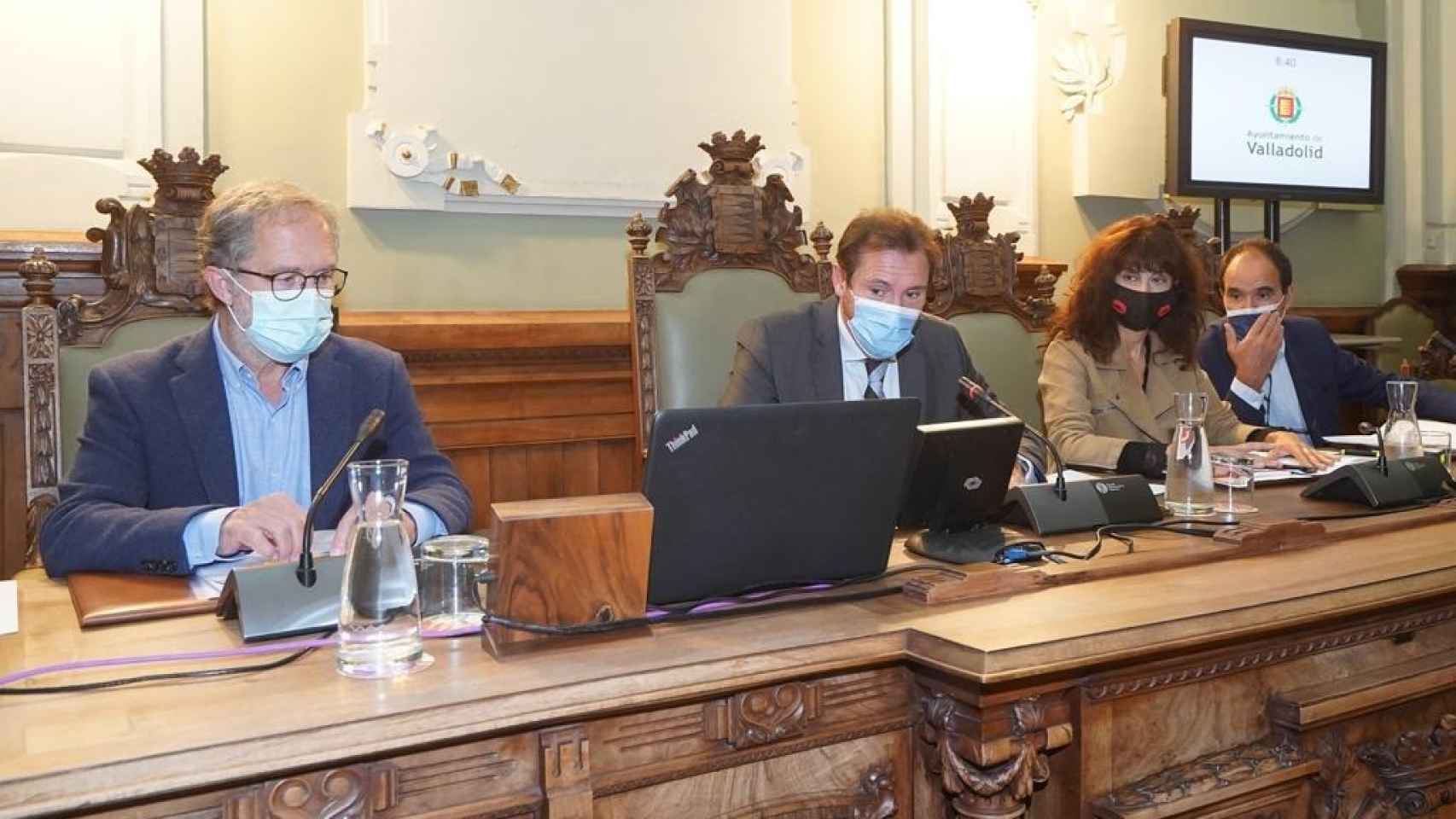 Pleno del Ayuntamiento de Valladolid celebrado hoy