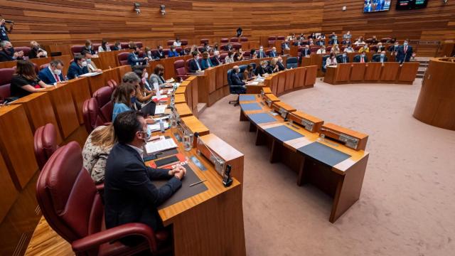 Pleno de las Cortes de esta martes