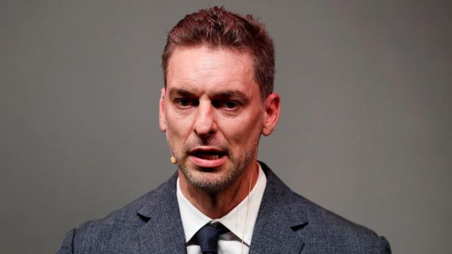 Pau Gasol, en la rueda de prensa en la que ha anunciado su retirada del baloncesto