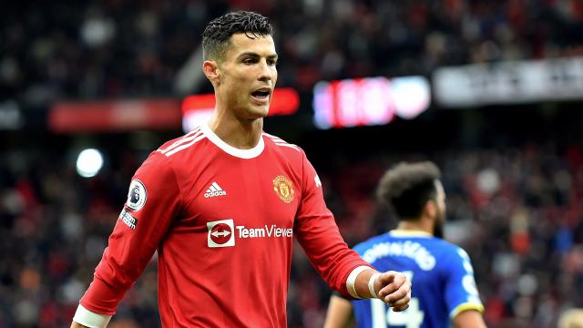 Cristiano Ronaldo, con el Manchester United