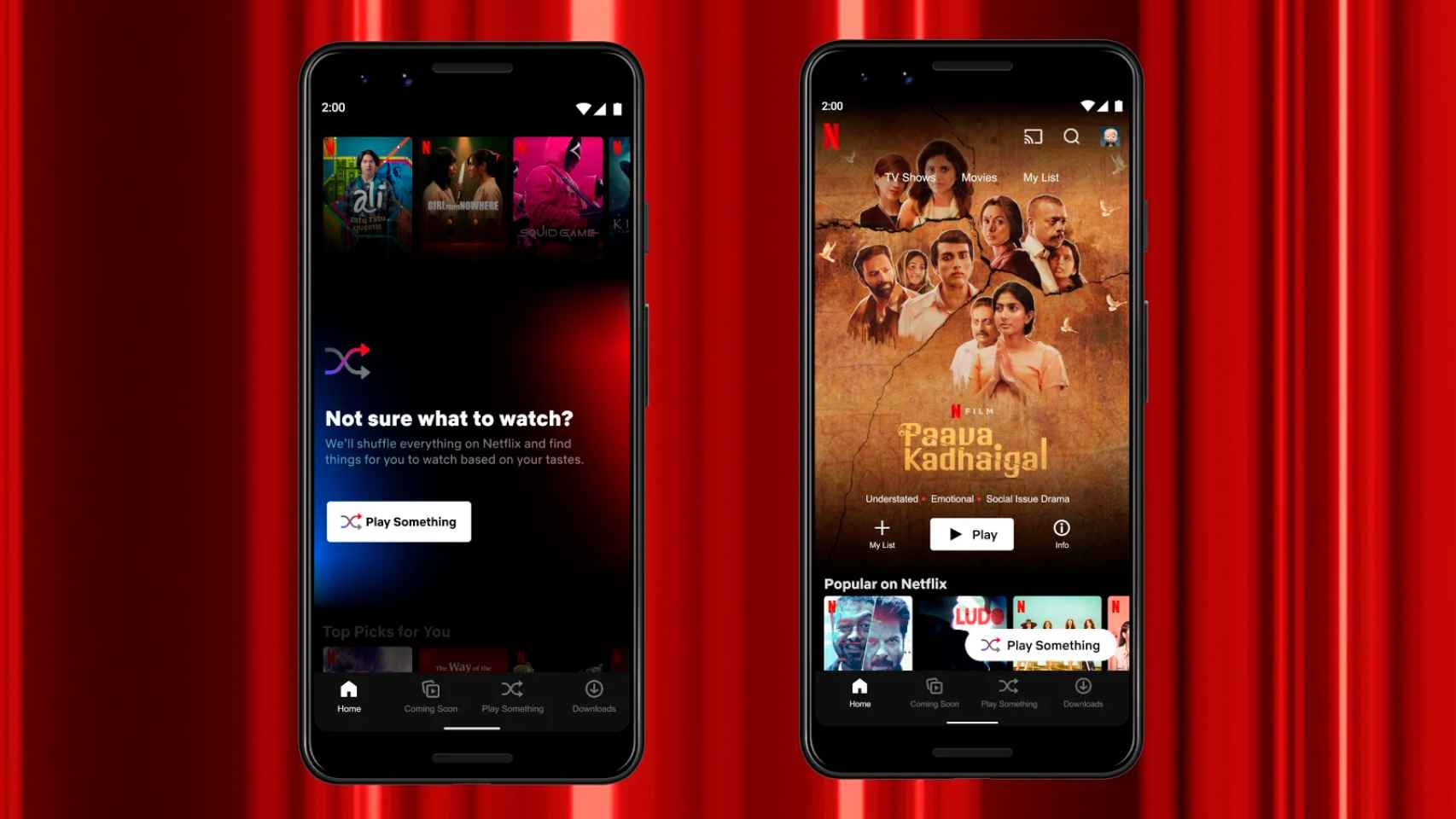 El modo aleatorio de Netflix llega a la aplicación para móviles Android