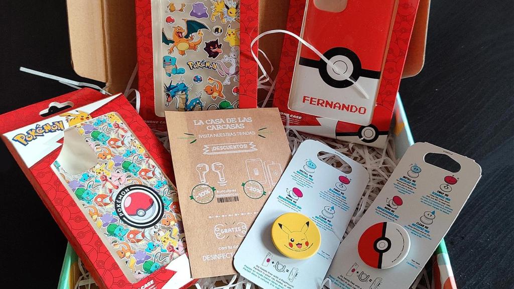 Así son las fundas personalizadas de Pokémon