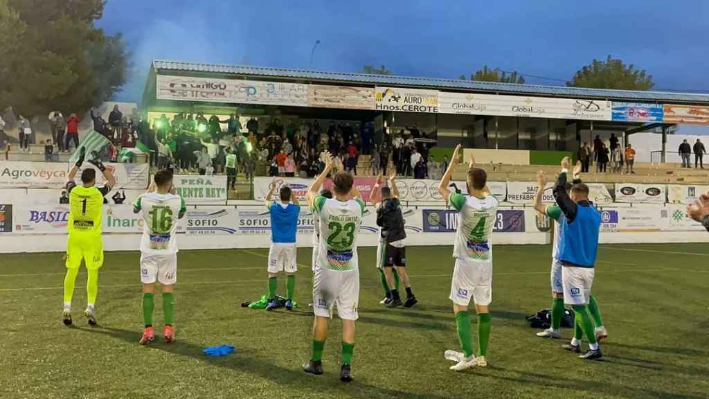 Jugadores del Quintanar del Rey. Foto: @cdquintanardrey