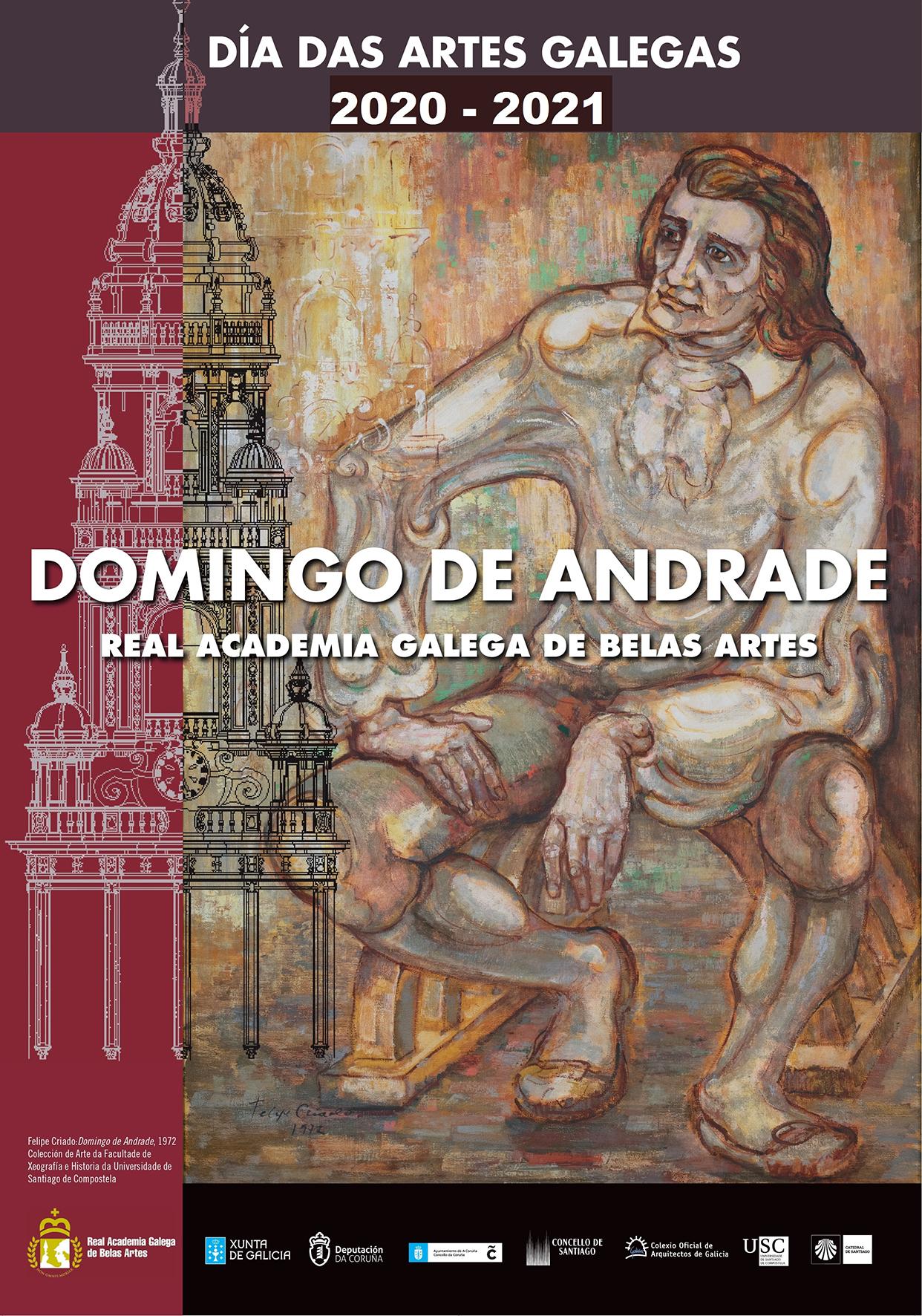 “Día das Artes Galegas 2020-2021” dedicado a Domingo de Andrade