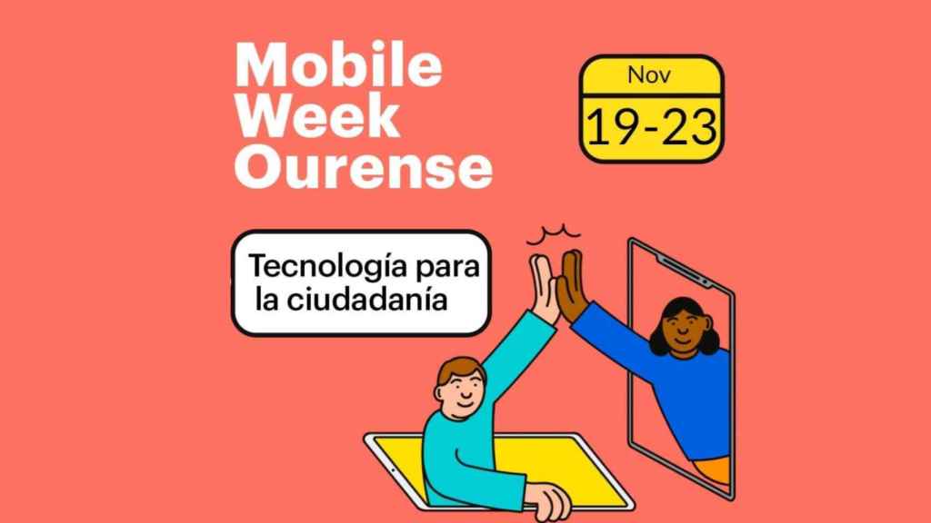 Cartel de la Mobile Week Ourense
