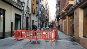Obras en la calle San Andrés