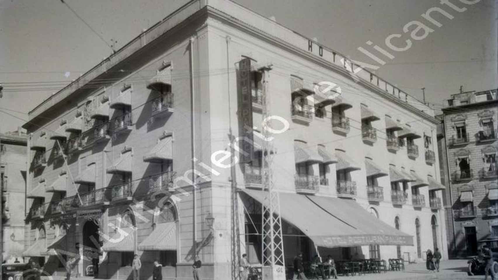 Hotel Palace  en 1940.
