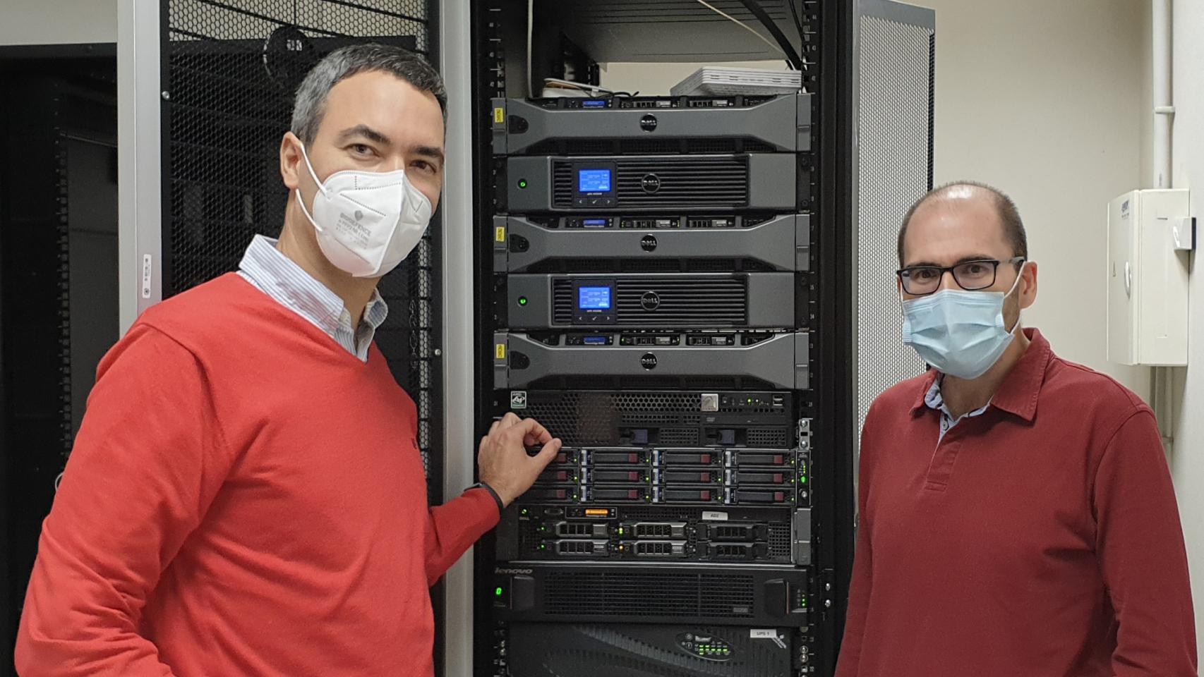Ramón J. Durán Barroso e Ignacio de Miguel Jiménez, profesores de la ETS de Ingenieros de Telecomunicación de la UVa