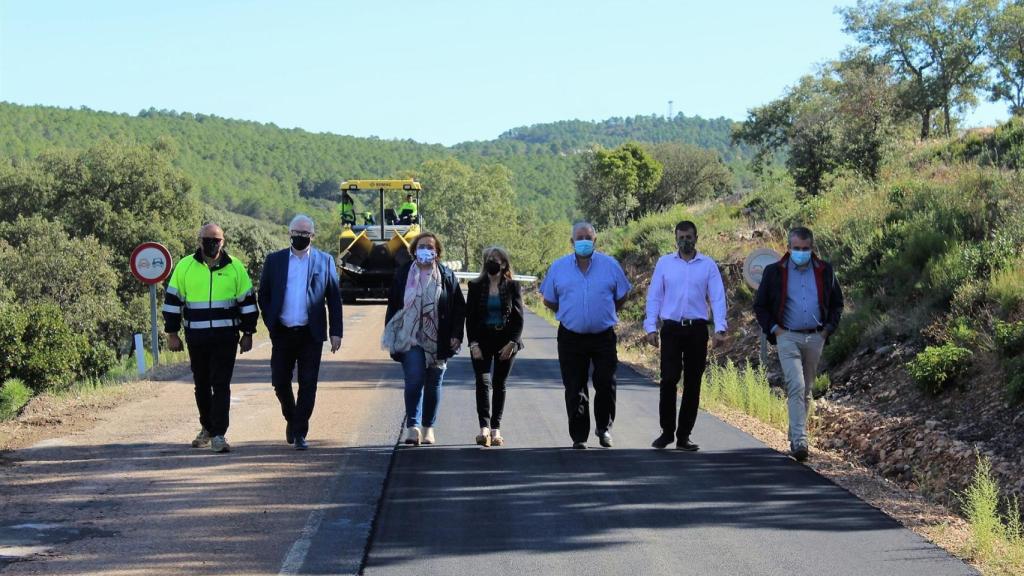 Obras de urgencia en una carretera de Ciudad Real prioritaria y con un altísimo deterioro