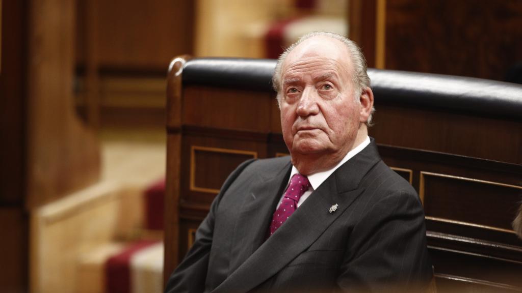 Juan Carlos I en el Congreso de los Diputados.