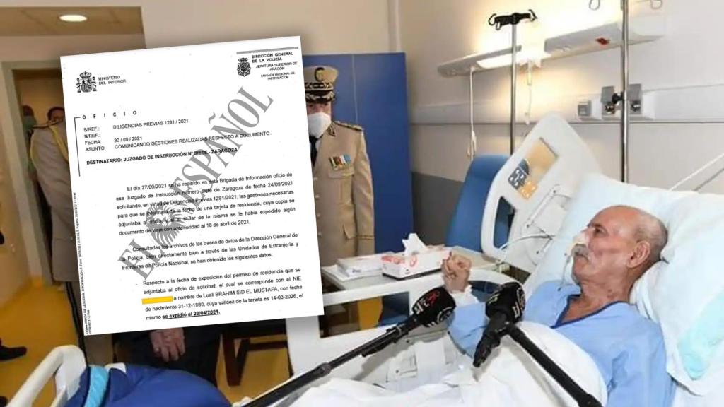 El oficio de la Brigada de Información de la Policía Nacional.