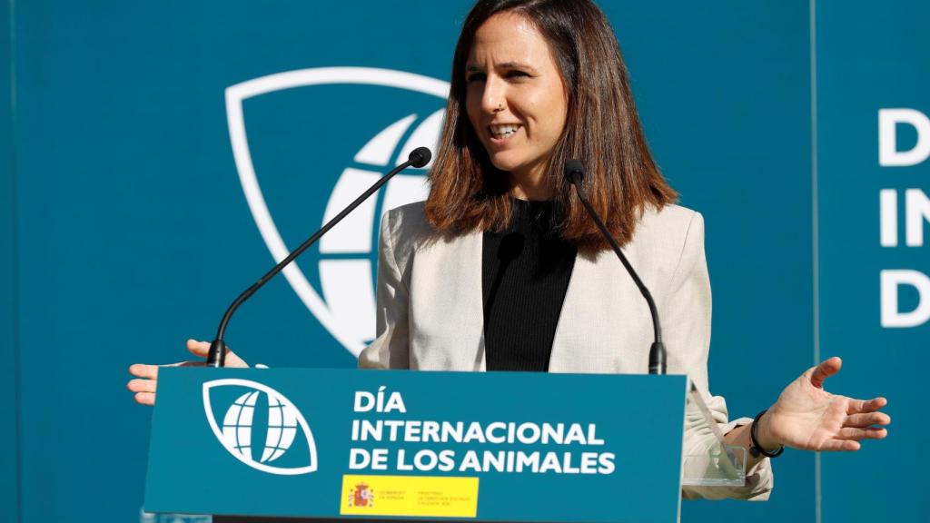 La ministra de Derechos Sociales y Agenda 2030, Ione Belarra, este miércoles.