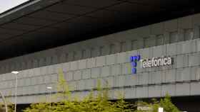 Imagen de la sede de Telefónica en Madrid.