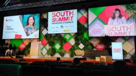 Ana Ribalta, subdirectora general y directora de Sostenibilidad en Banco Sabadell, en su intervención en South Summit 2021.
