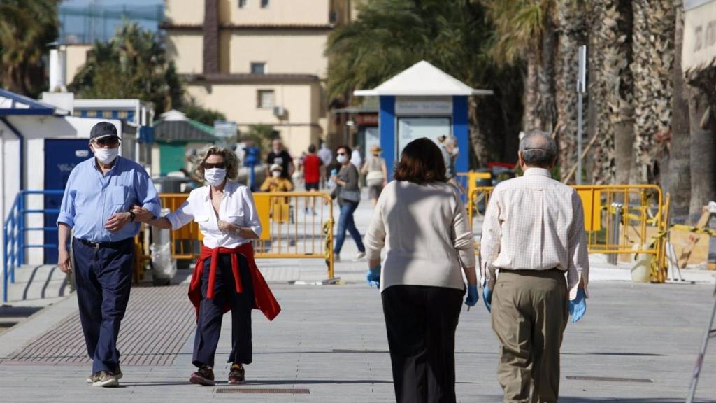 Una imagen de archivo del paseo marítimo.