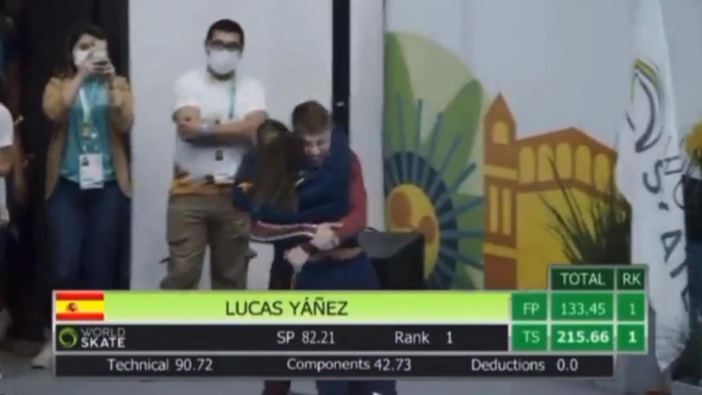 El gallego Lucas Yáñez se proclama campeón del mundo júnior de patinaje artístico