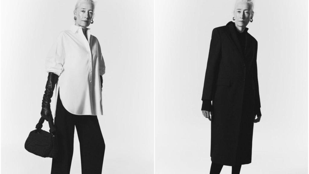 Zara apuesta por Marie Sophie Wilson, una modelo de más de 50 años, para su nueva colección