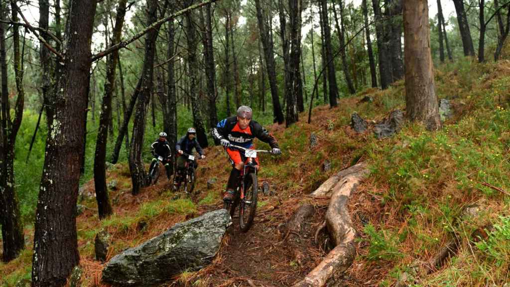 Imagen de archivo de una carrera BTT Concello de Nigrán