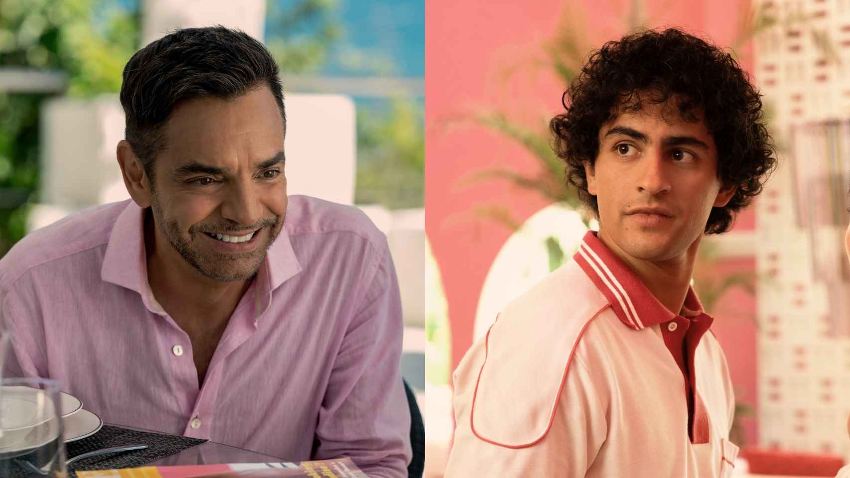 Máximo será interpretado por Eugenio Derbez (izquierda) y Enrique Arrizon (derecha).