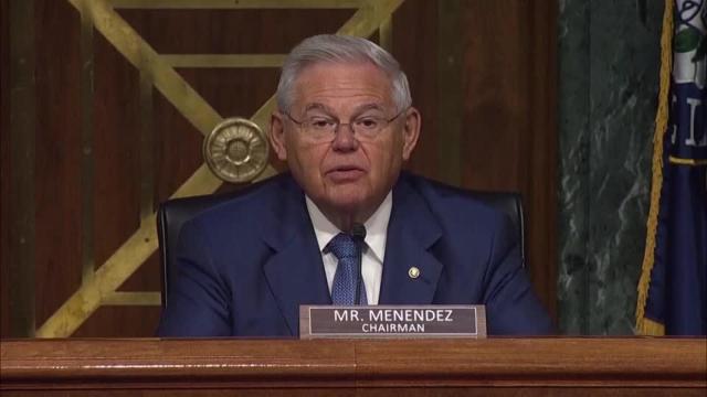 Bob Menéndez, senador demócrata en EEUU.