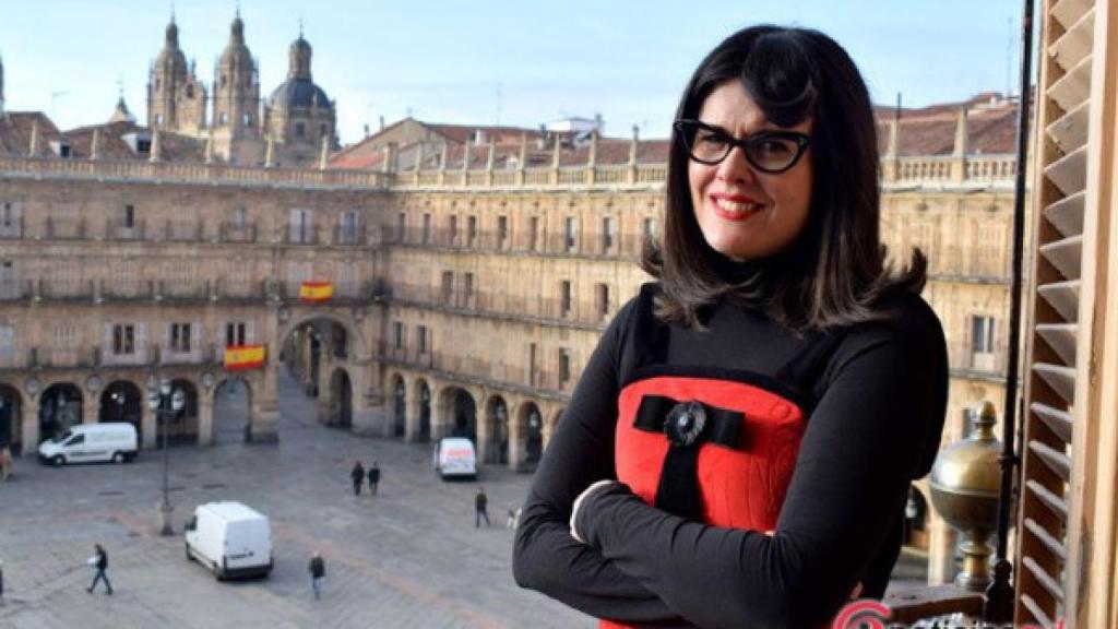 Virginia Carrera, concejala de Izquierda Unida en el Ayuntamiento de Salamanca