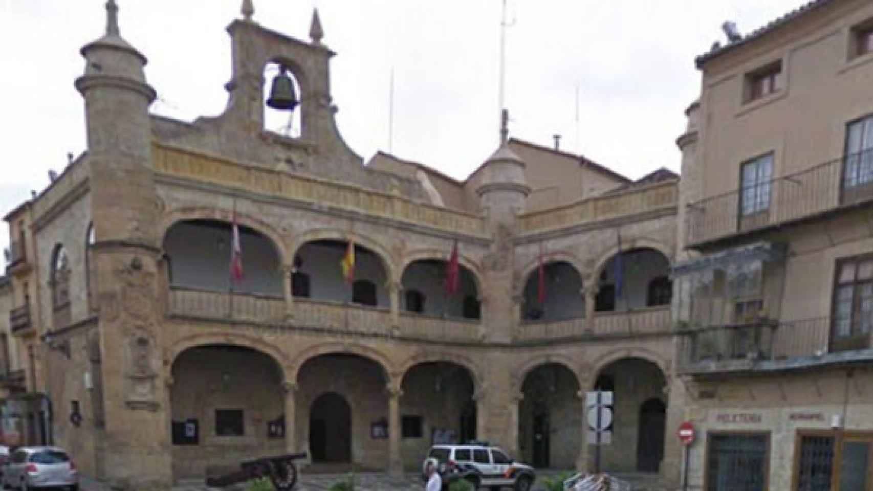 Vista exterior del Ayuntamiento de Ciudad Rodrigo
