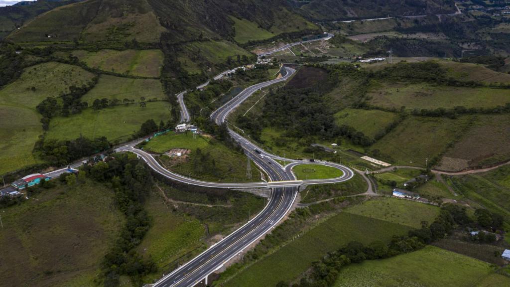 Tramo de la carretera Pamplona-Cúcuta desarrollada por Sacyr.