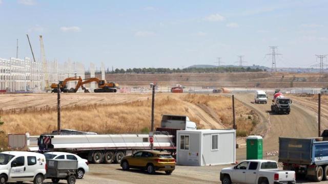 Obras de ampliación en un polígono de Illescas (Toledo)