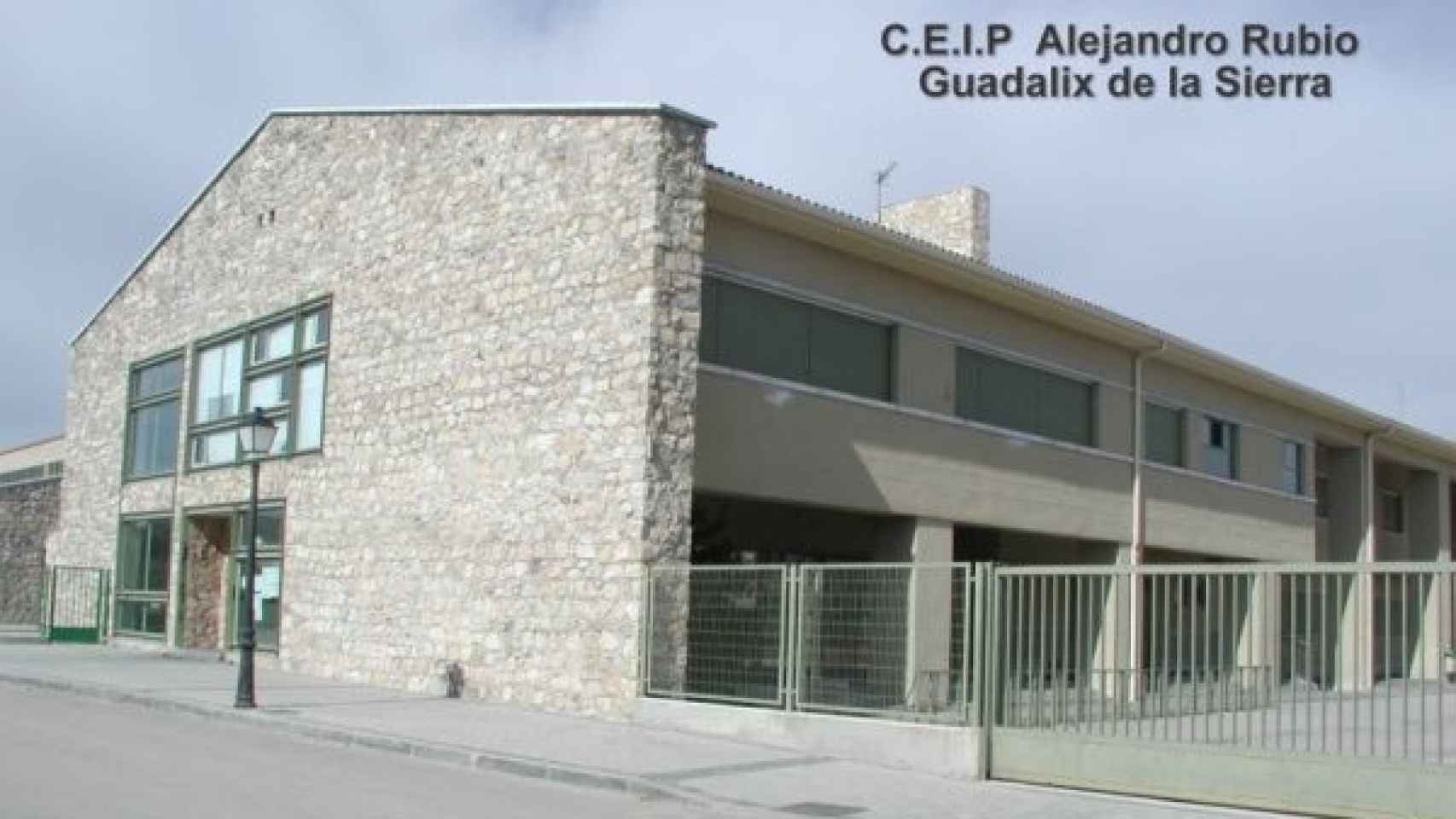 El CEIP Alejandro Rubio, en Guadalix de la Sierra (Madrid).