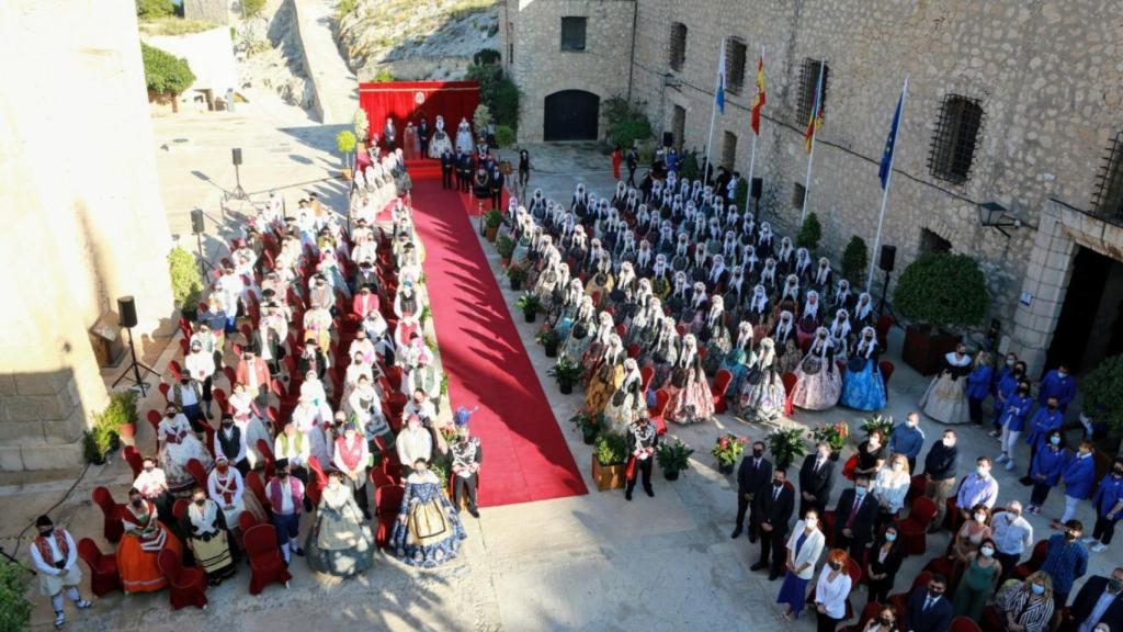 Gala de Hogueras en el Castillo de Santa Bárbara.