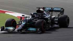 Lewis Hamilton en el Gran Premio de Turquía