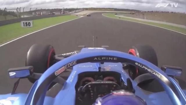 La peineta de Alonso a Bottas