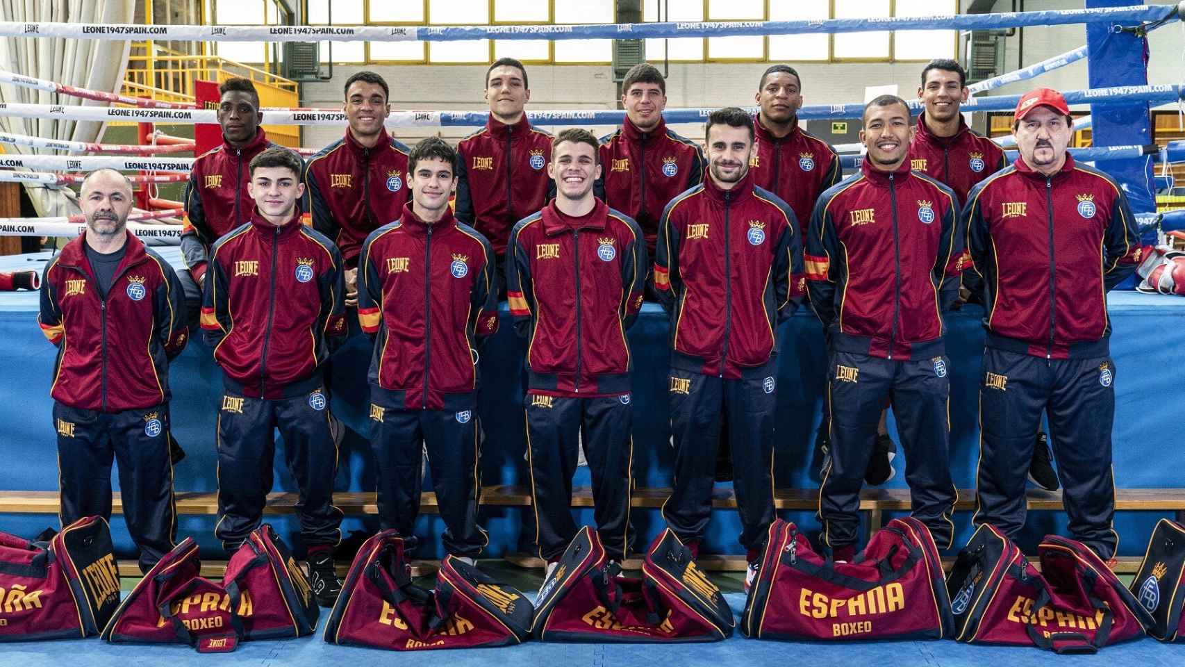 El equipo de España de boxeo