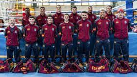 El equipo de España de boxeo