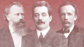 Johannes Brahms, Giacomo Puccini y Richard Strauss
