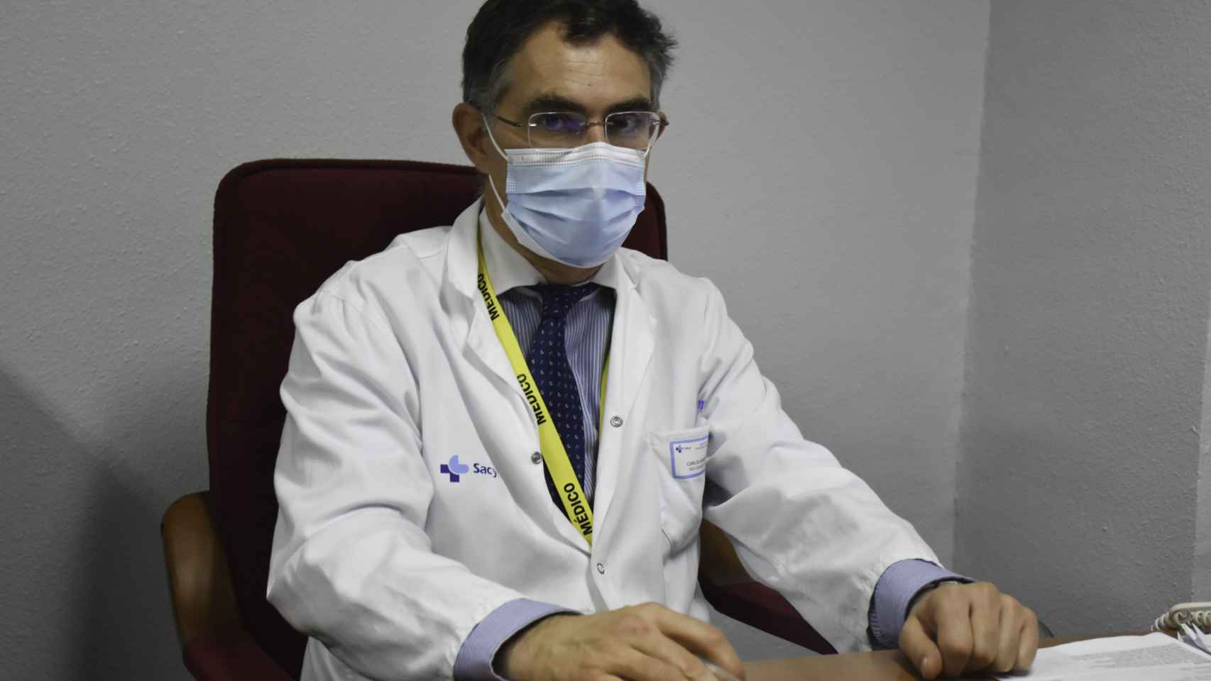 El jefe del Servicio de Psiquiatría del Hospital de Salamanca, Carlos Roncero