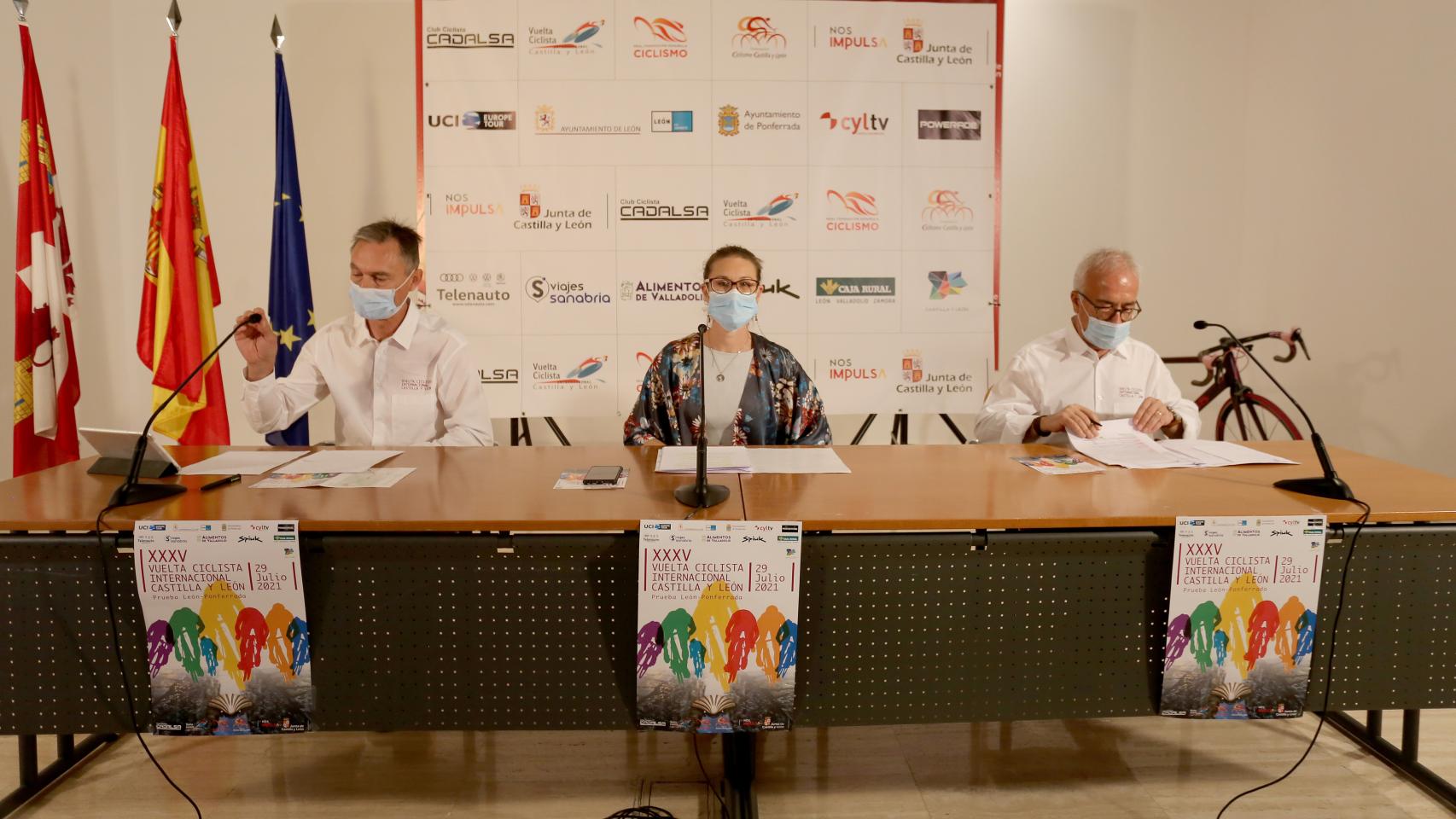 María Perrino, durante una presentación