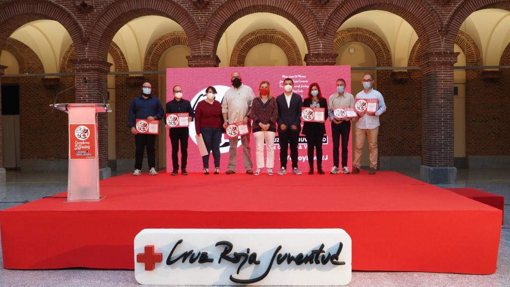 Directores de Cruz Roja Juventud durante estos 50 años