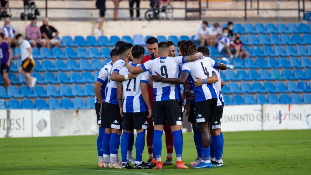 Jugadores del Hércules.