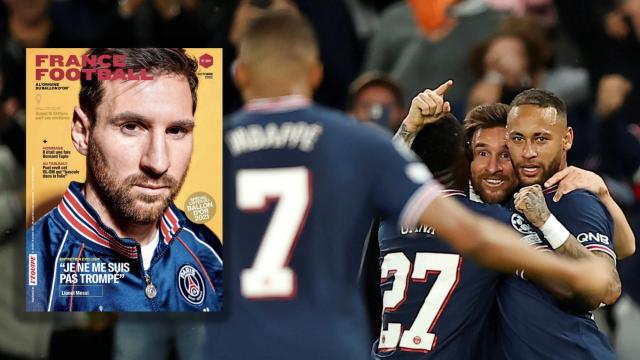 Messi habla de Mbappé en France Football