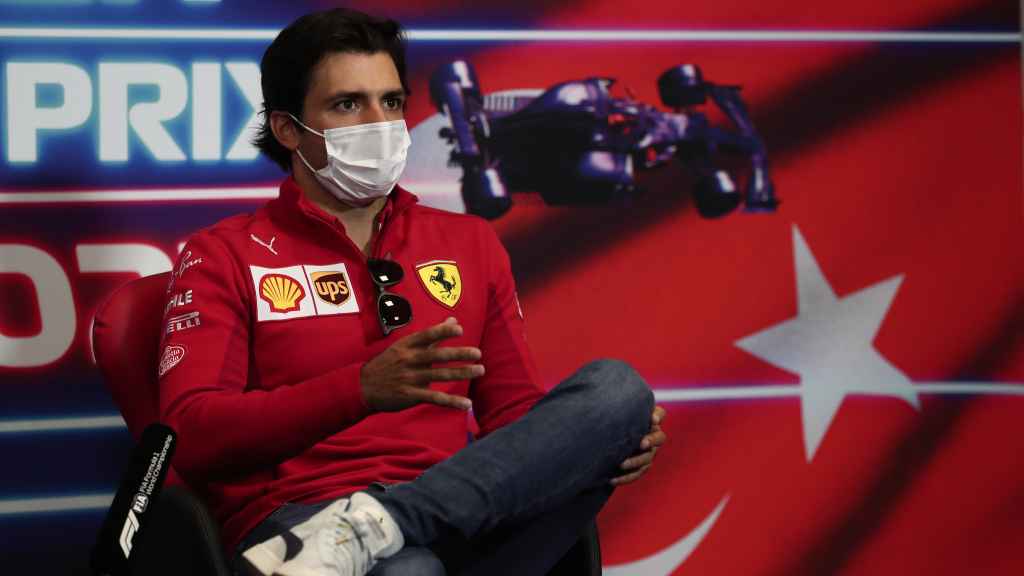 Carlos Sainz, en el GP de Turquía