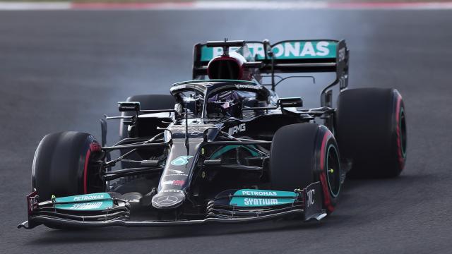 Hamilton, en el GP de Turquía