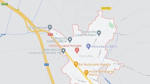 Fallece un hombre de 55 años en un accidente de tráfico en Honrubia (Cuenca)