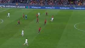 Polémica en el España - Francia: el gol de Mbappé en fuera de juego que puede valer un título