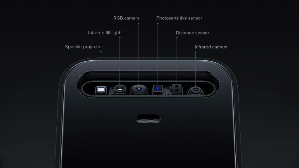 Xiaomi Face Recognition Intelligent Door Lock X sensores integrados