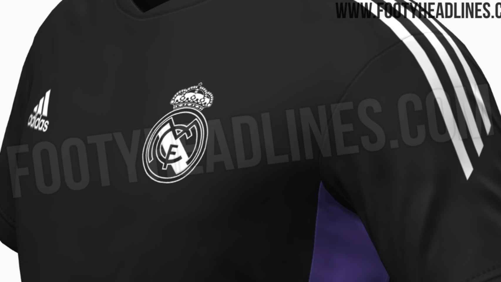 Los detalles filtrados de la camiseta de entrenamiento del Real Madrid para la 2022/2023