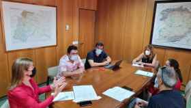 Reunión en Delegación Territorial de la Junta en Zamora